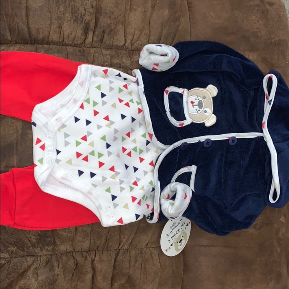 3 piece set for a little boy, new never worn
